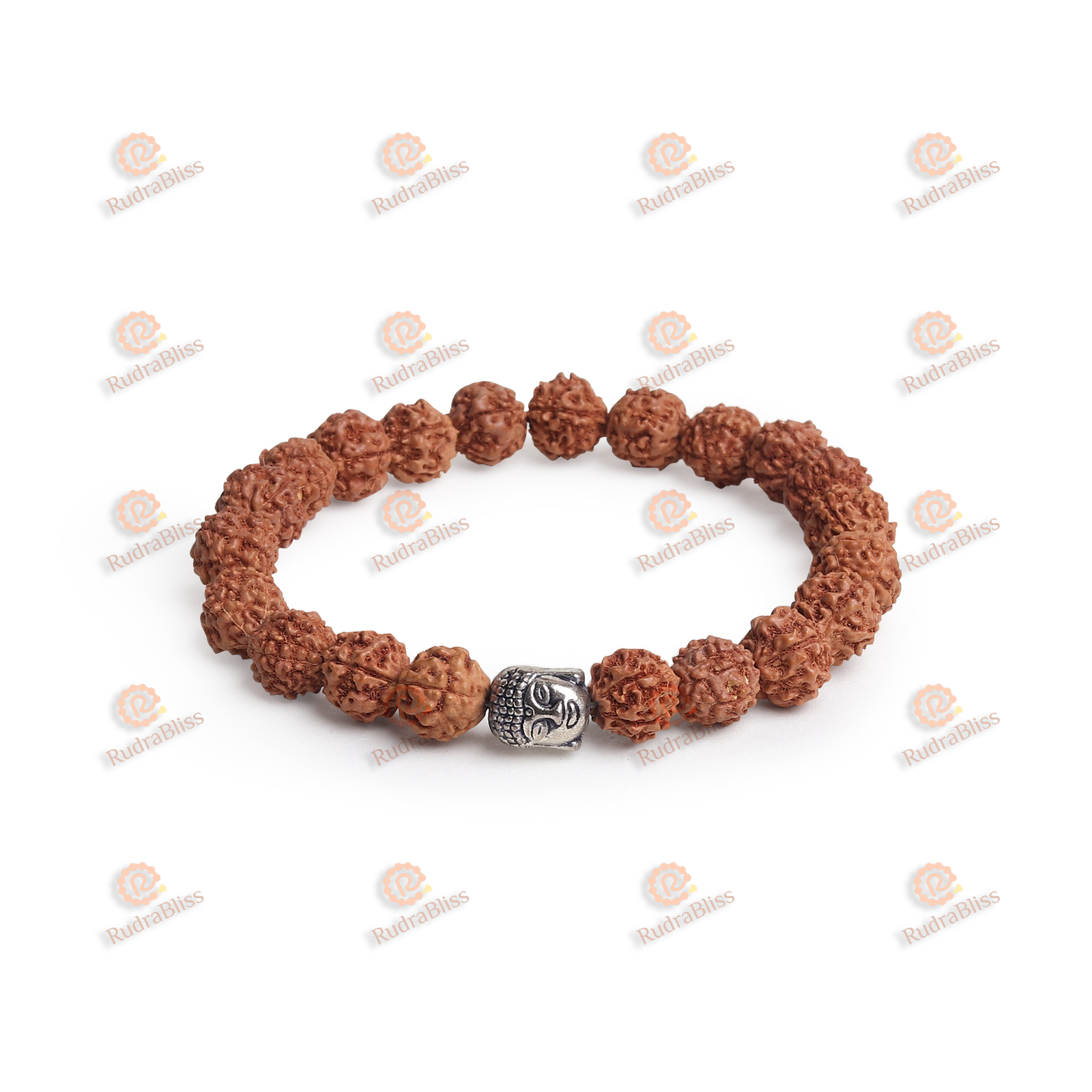 8mm 5 Mukhi Rudraksha Bracelet Wrist Band