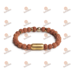Rudraksha Mag Lock Bracelet