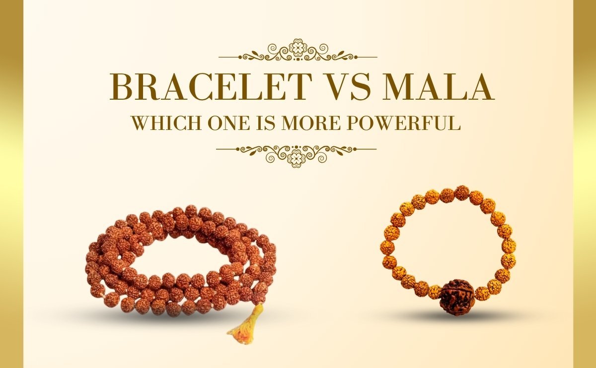 Rudraksha Bracelet vs Rudraksha Mala Which One is More Powerful