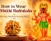How to Wear 3 Mukhi Rudraksha